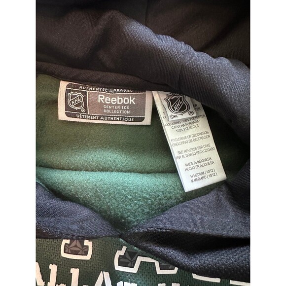 Kids Reebok Dallas Stars NHL Hoodie Size 10-12 - Picture 5 of 6